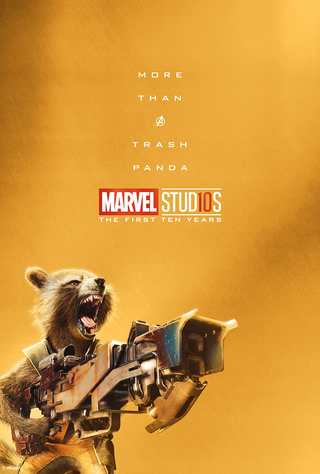 Rocket Raccoon, not a trash panda.